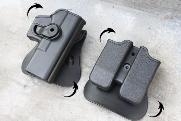 G Wii Waist Holster for Glock 17 GBB  ( BK )